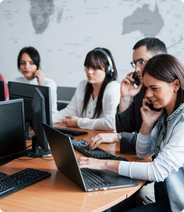 Taking over non-core functions like IT, PRO services or customer support to reduce costs and improve business efficiency.